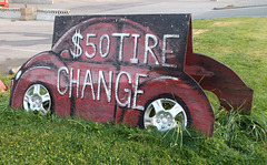 $50 tire change