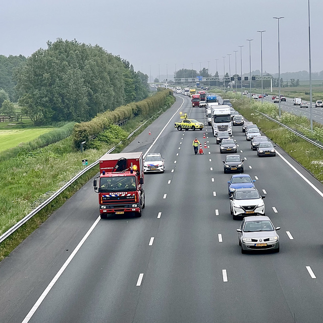 Accident on the A4