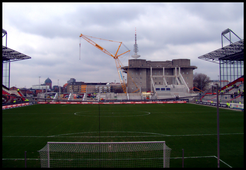 Neubau der Nordkurve