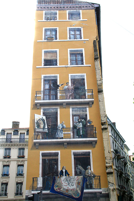 La fresque des Lyonnais