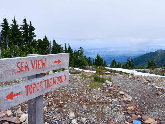 Wanderung zum Mt. Washington