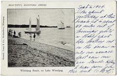 WB0086 WPG BEACH - WINNIPEG BEACH ON LAKE WINNIPEG