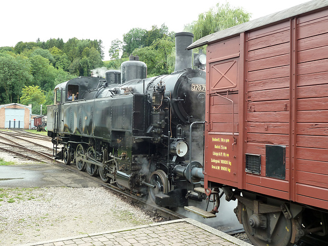 Kandertalbahn ( Lokomotive BBÖ 378.78 )