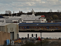 Views of the Tyne from the derelict site that used to be Swan Hunter Shipyard Wallsend