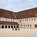 La cour et le cloître de l'abbaye du Moncel - Oise