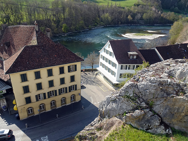 Die Aare bei Arburg