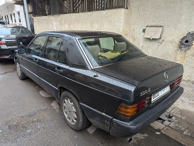 Une vieille Mercedes du Maroc