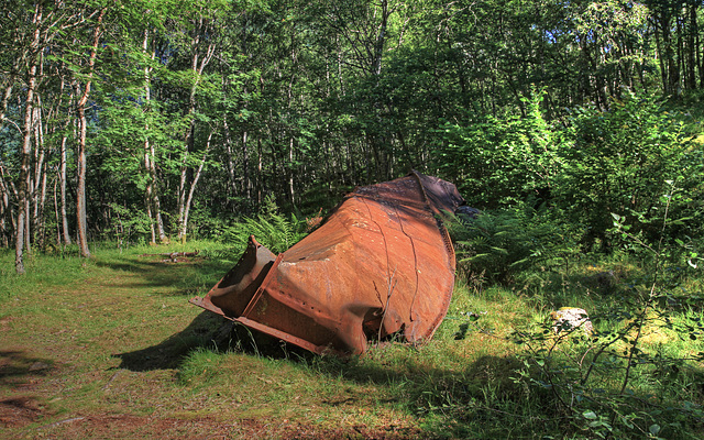 The wreck of DS Lodalen