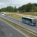 Falcon Coaches YN18 SBY and LJ17 WPF on the A11 at Red Lodge - 14 Jul 2019 (P1030127)