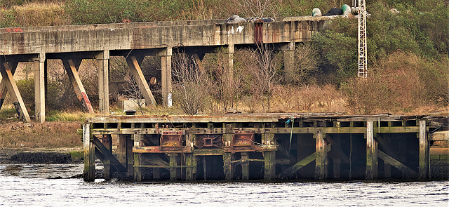 Views of the Tyne from the derelict site that used to be Swan Hunter Shipyard Wallsend