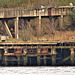 Views of the Tyne from the derelict site that used to be Swan Hunter Shipyard Wallsend