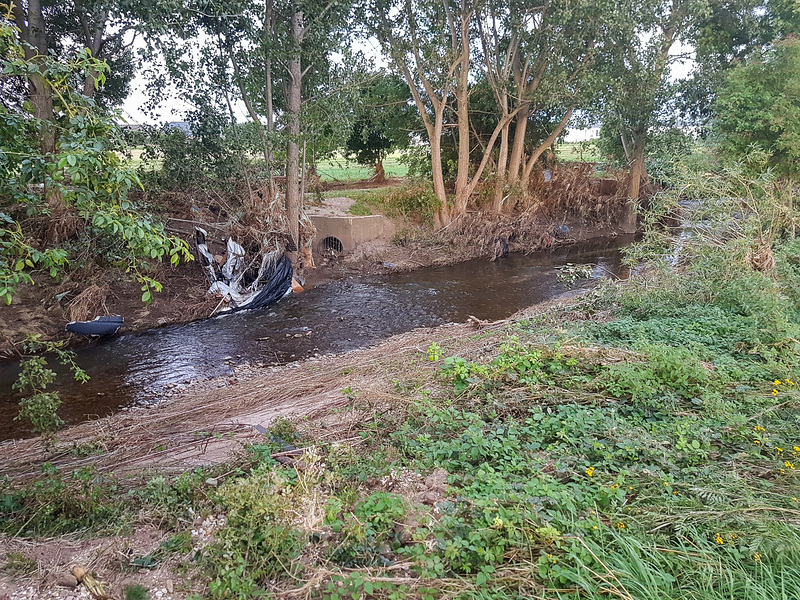Die Erft nach der Flut