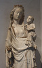 Detail of the Marble Virgin and Child in the Cloisters, June 2011