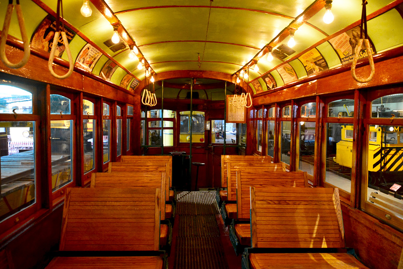 Canada 2016 – Halton County Radial Railway – Tram interior