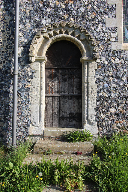 Chancel Door, St Mary and St Peter, Kelsale cum Carlton, Suffolk