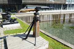 Norway, Harpoon Gun - Exhibit of the Polar Museum in Tromsø