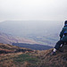 View along Alport Dale towards the River Alsop  (Scan from Oct 1990)