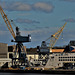 Views of the Tyne from the derelict site that used to be Swan Hunter Shipyard Wallsend