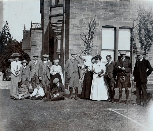 ipernity: Finavon Castle, Forfar, Angus, Scotland 1908 - by A Buildings Fan