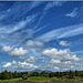 Big skies towards Snowdonia