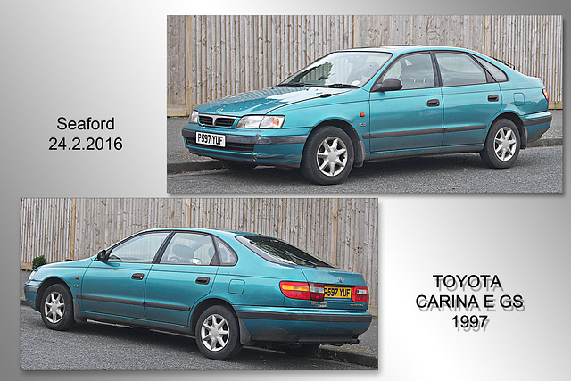 Toyota Carina - Seaford - 24.2.2016