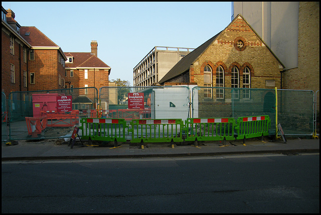 more university demolition