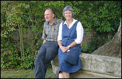 Penny & Jim at Scotney