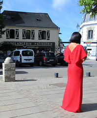 la dame en rouge,