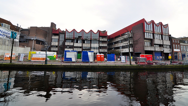 Building project former ofﬁce Rhineland Water Board – View from the Apothekersdijk