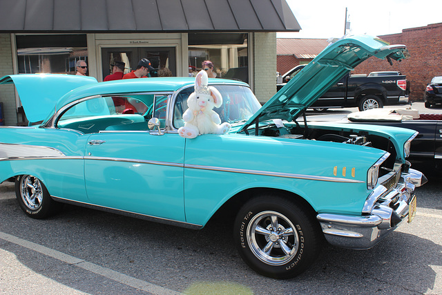 Spring Festival show of cars.....1957 Chevrolet BelAir ...    ~ 2017  Metter , Georgia,  USA