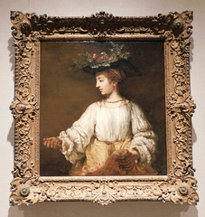 Flora by Rembrandt in the Metropolitan Museum of Art, February 2019