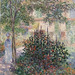 Detail of Camille Monet in the Garden at Argenteuil by Monet in the Metropolitan Museum of Art, January 2010