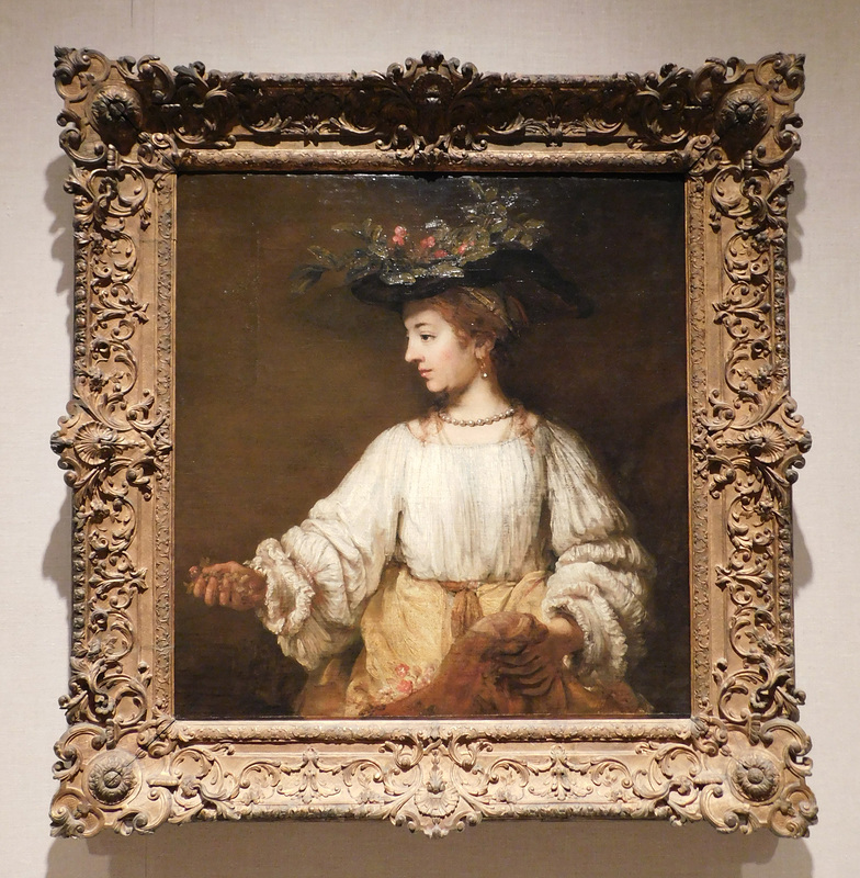 Flora by Rembrandt in the Metropolitan Museum of Art, February 2019