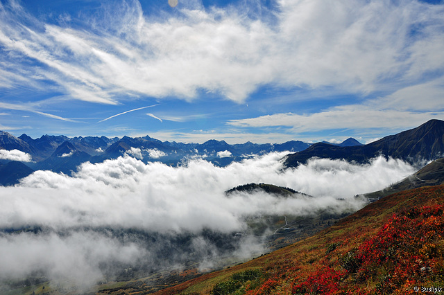 Nebel ... mal mehr, mal weniger  (© Buelipix)