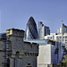 London Old and New – The City Viewed from the Tower of London, London, England