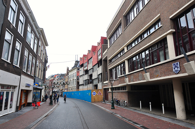 Building project former ofﬁce Rhineland Water Board – View from the Breestraat