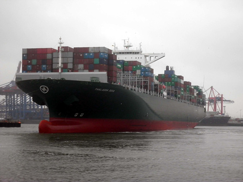 Thalassa Doxa bei der Drehung