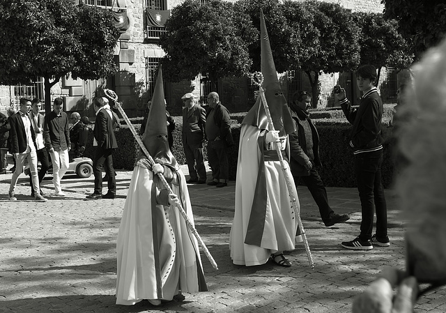 Easter Crowds at Ubeda Basilica