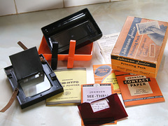 Contact Printing Set - 1950s