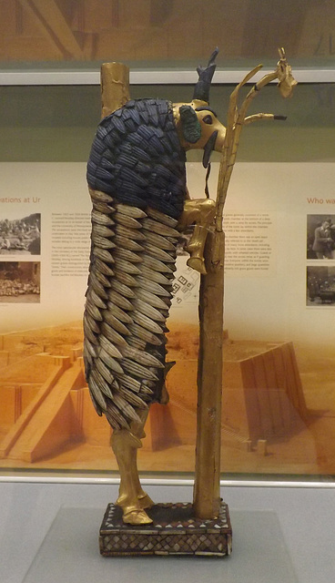 Ram in the Thicket in the British Museum, May 2014