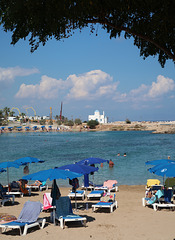 Agios Nikolaios, across the bay