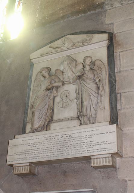 Memorial to Robert Gray, Bishop of Bristol, Bristol Cathedral