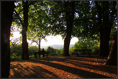 Hurry there  one bench free(hbm)