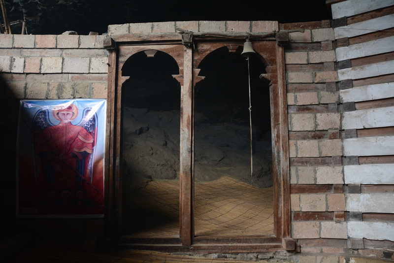 Ethiopia, The Cave Church of Yemrekhana Krestos, The Bell