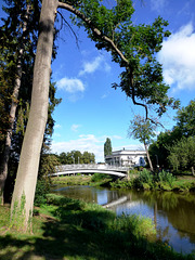 Blick zur Maria-Hilf-Brücke