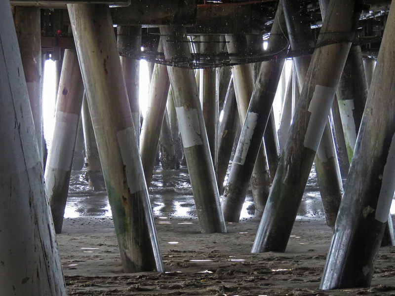 Under Santa Monica Pier