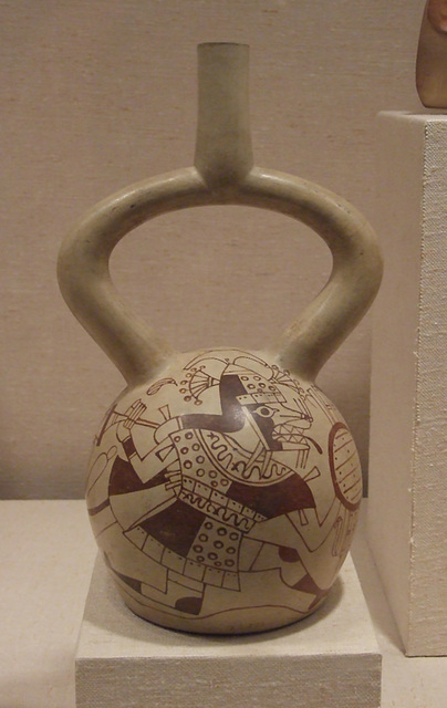 Stirrup Spout Bottle: Fox Warrior in the Metropolitan Museum of Art, February 2012