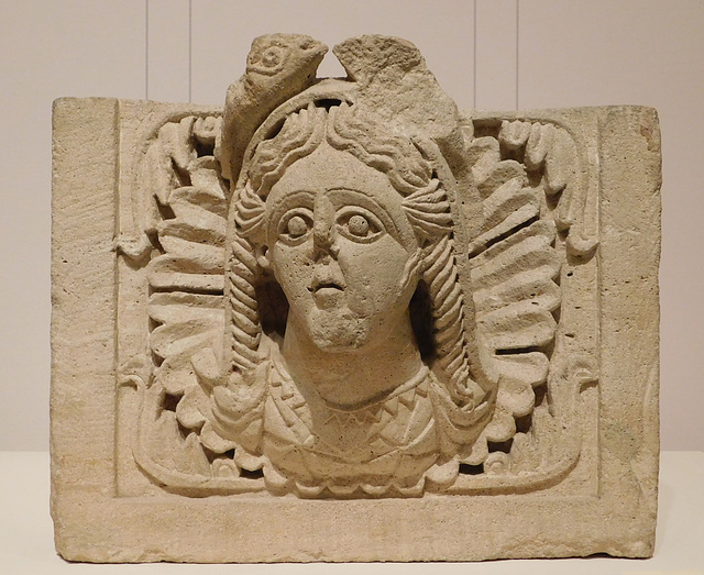 Relief Bust of Pisces in the Metropolitan Museum of Art, June 2019