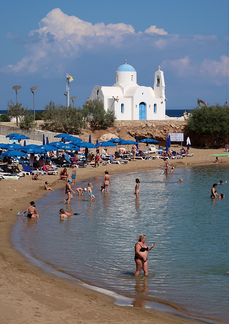 Agios Nikolaios, across the bay