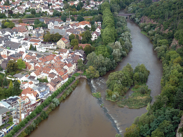 Teilansicht der Stadt